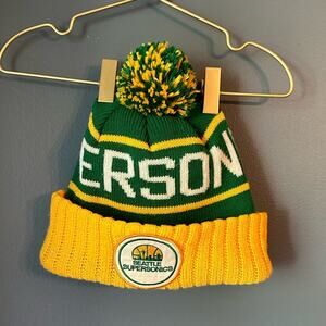 Seattle SuperSonics Mitchell & Ness Pom hat